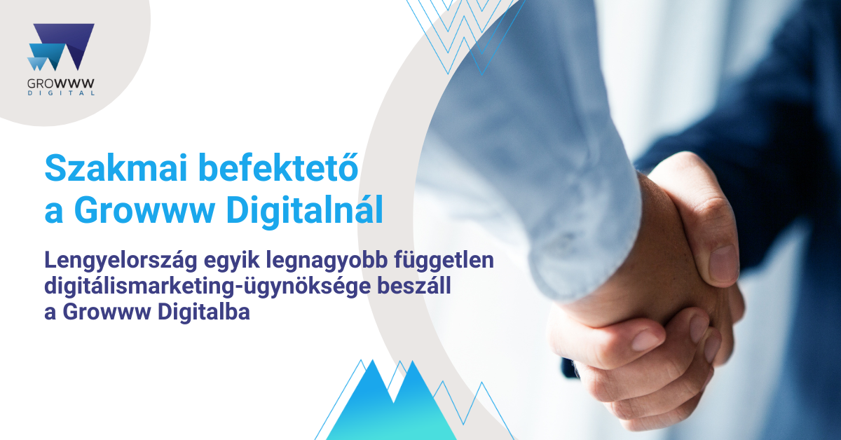 Szakmai befektető a Growww Digitalnál